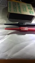 Aguja de perforación de aislamiento, multímetro no destructivo, sondas de prueba, rojo/Negro, 30V-60V, para enchufe de plátano, 2 uds.