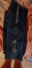 Luz Azul Jeans rasgados para damas 2021 calle estilo Sexy Mid Rise Distressed Pantalón Stretch Skinny agujero pantalones de Vaqueros pitillo