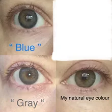 Lentillas graduadas de colores para miopía, lentillas para ojos con polvo dorado, bonitas lentillas suaves para Halloween, maquillaje cosmético