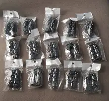 Pulsera magnética elástica de cuentas sencillas, brazalete de cuentas negras, joyería de salud