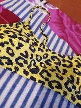 Beach Bikini Swimsuit Wear Snakeskin Leopard Push-Up Female Women Sexy