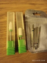 Juego de brocas de diamante para manicura, 10 Uds., accesorios para pedicura y limpieza de cutículas