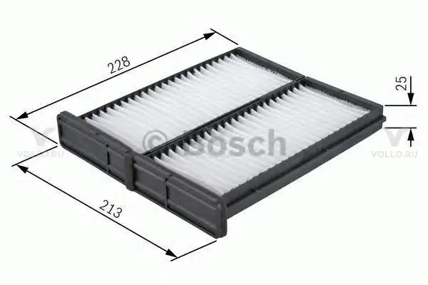 1987432086 bosch воздушный фильтр салона