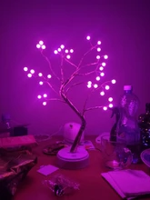 Study-Lamp Battery Holiday-Lighting-Decor Desk Fairy-Night-Light Bedside LED Christmas-Tree