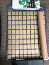 Decoración de la parte superior del hogar, póster de Anime rascador, lista de cubo de Anime, iconos artísticos prémium, gran regalo para los fanáticos del Anime, 100