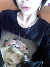 Collar con colgante gótico de Cruz hueca para hombre y mujer, collar de estilo callejero, Color plateado, regalo, joyería de cuello al por mayor