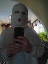 Máscara de cobertura de la cara completa, gorro de Pasamontañas de punto de 3 agujeros, táctica del ejército CS, para invierno, esquí, ciclismo, gorro, bufanda, mascarilla facial cálida