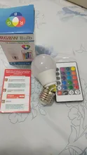 Changing-Bulb Led-Lamp Light Dimmable Smart-Control-Lamp E27 Colorful Home 10W 5W RGBW