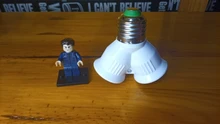 Converter Bulb-Adapter Light-Lamp 2e27-Lamp-Holder E27 Splitter Y-Shape To Halogen LED