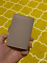 Tarjetero Unisex para hombre y mujer, funda para tarjetas de crédito, bolso de identificación, organizador de mano, billetera con ranuras para licencia de conducir