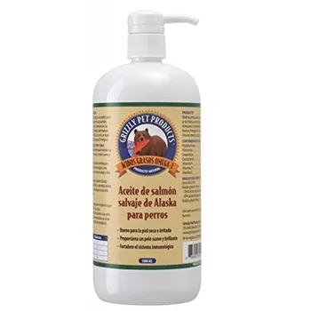 

Lifelike Greatness Salmon Oil Wild Alaska Grizzly. Pure Lifelike product for your Pet. 500 ml