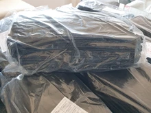 Mascarilla facial desechable de 3 capas, con elásticos máscara antipolvo, color negro, 10/50/100/200 Uds.