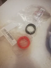 Poste de silicona para asiento de bicicleta de 4 colores, resistente al agua, anillo de dos tamaños, Protector de tubo de goma, funda de anillo, herramientas para bicicleta de montaña y carretera