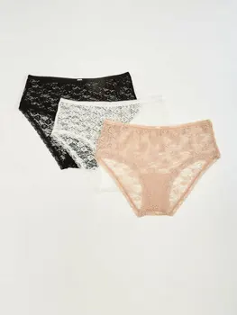 

Ruched Hipster Panties 3'lü