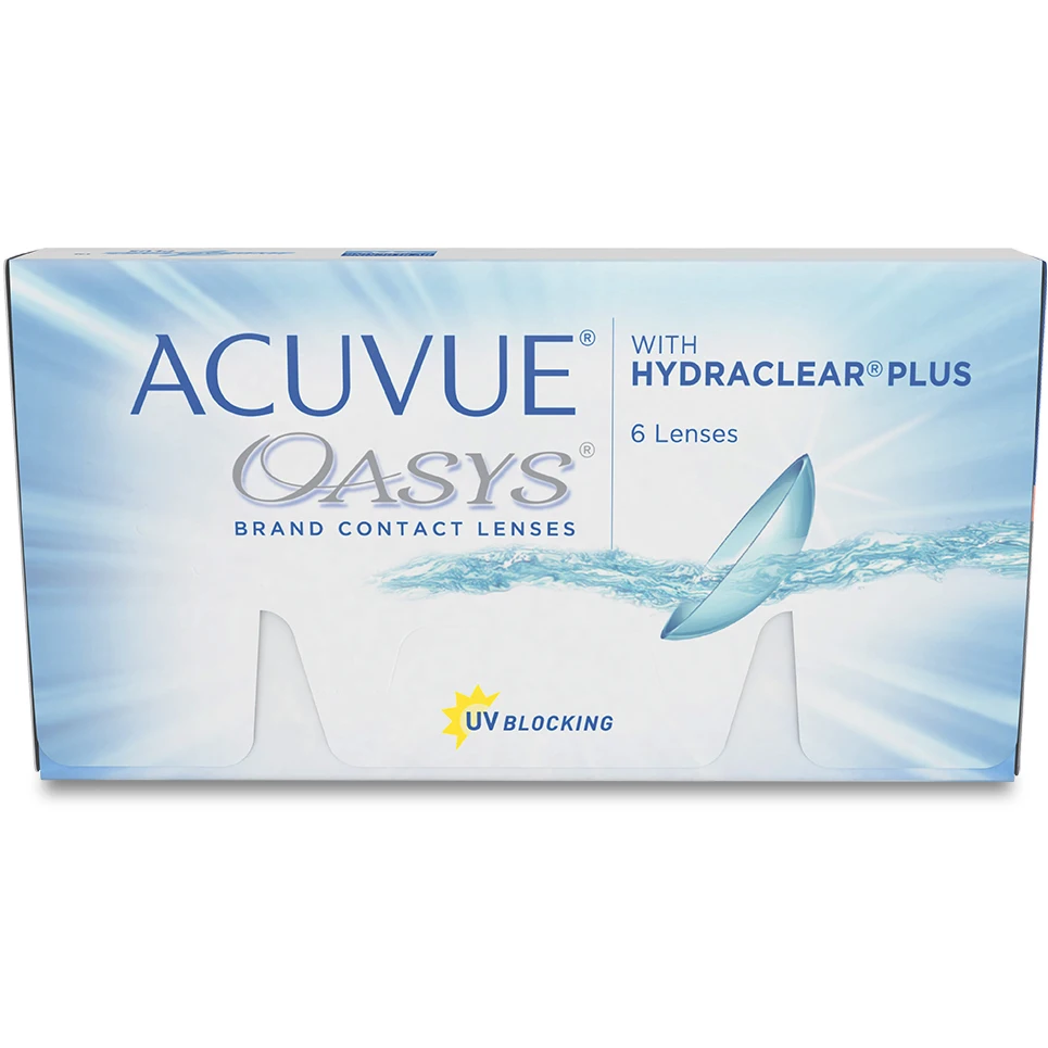 Контактные линзы Acuvue Oasys 6 шт. | Красота и здоровье