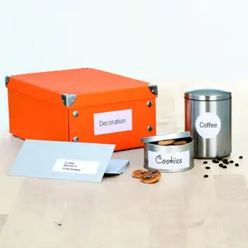 

HERMA 4464 white label self-adhesive label printer for printer