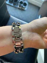 Correa de acero inoxidable bandas para reloj de Apple 6 5 4 3 banda de 38mm 42mm pulsera para iWatch Serie 6 5 2 1 40mm 44mm wirst