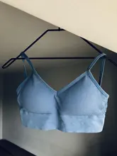 Yoga Fitness las mujeres las niñas deporte de algodón de moda de las mujeres Bra Tops transpirable deportes Yoga correr Sujetador Deportivo