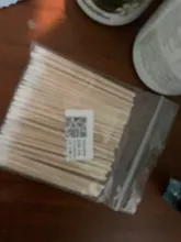 100 unids/pack hisopos de algodón, herramientas de limpieza para el iPhone Samsung Huawei puerto de carga auriculares agujero limpiador reparación My02 19 Dropship