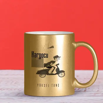 

Personalized Professional Kargocu Gilded Mug Cup