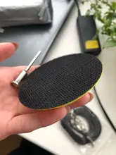 Uds pulido disco de lijado neumático auto-adhesivo ventosa Pad pegajoso disco 1-6 pulgadas papel de lija tonto para amoladora eléctrica