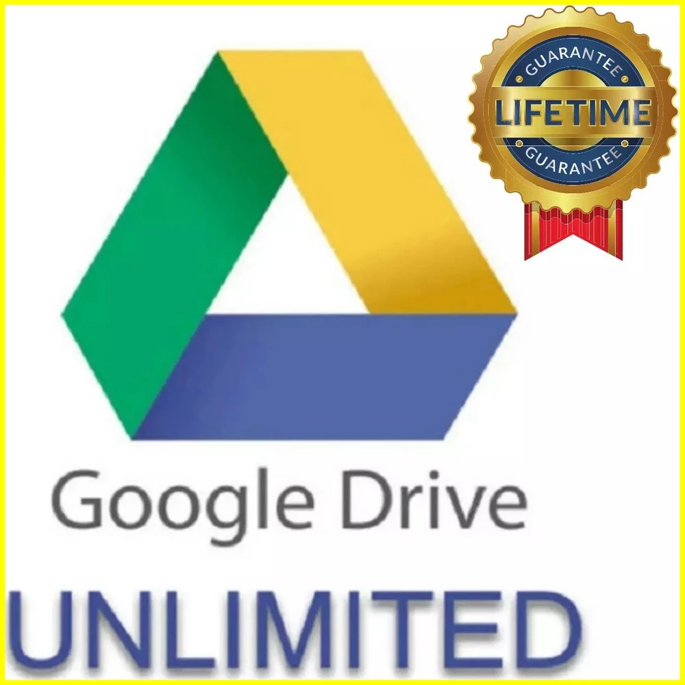 Google Drive-almacenamiento ilimitado, producto Original de por vida, 100%, entrega garantizada