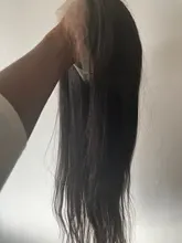 Transparente barato pelucas de encaje 180 densidad 30 32 pulgadas hueso recto pelucas de cabello humano T parte peluca largo cabello brasileño pelucas para mujeres