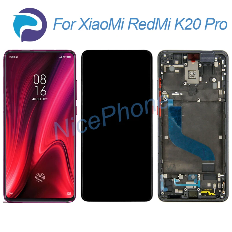 AMOLED-дисплей для XiaoMi RedMi K20 Pro ЖК-экран + сенсорный дигитайзер дисплей 2340*1080 M1903F11I