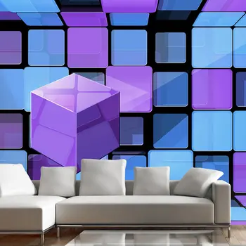 

Wall mural-Rubik's cube: variation - 400x280 cm