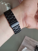 18mm 22mm 20mm 24mm correa de acero inoxidable para Samsung Gear S3 S2 para Huawei GT 2 reloj de 42mm 46 banda 40 44mm accesorios de la pulsera