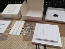 Aqara-interruptor inteligente inalámbrico Opple, 2020 Original, versión internacional, ZigBee 3,0, funciona con la aplicación Mijia Apple HomeKit, interruptor de pared