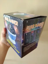 Lamp Children Star Projector Led-Night-Light Rotating-Starry Bedroom Nursery Moon