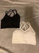 Seamless Yoga Underwear Vest Fitness-Top Gym-Crop-Top Sports-Bra Push-Up Running Women