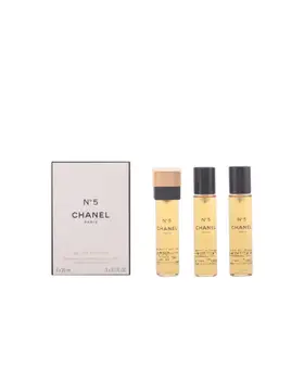 

CHANEL No. 5 Eau de Toilette vaporizer twist & spray 3 refills x 20 ml