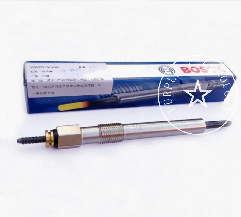 Diesel Fuel Engine Glow Plug 0250202136 For Jmc Great Wall 2.8tc 4jb1