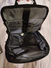 Kingsons-Mochila negra ultraligera para ordenador portátil Unisex, morral delgado de 15,6 pulgadas para oficina y trabajo