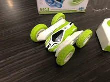 Sinovan Hugine RC coche 2,4G 4CH truco deriva deformación Buggy coche de Control remoto de coche 360 grados Flip niños Robot coches RC de juguete