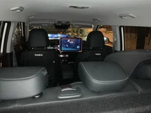 Car Tablet PC Phone Holder Universal 2 in 1 Rack 360 Degree Back Seat Headrest Mount