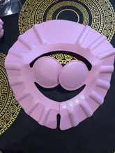 Gorro de baño de ducha para niños, Protector de seguridad para el baño, champú, tapa de protección suave ajustable, ojo para baño de bebé, gorro de baño