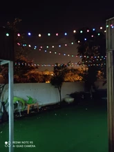 Fairy-Lights Decorated Flowers Solar-String 100LED Garden Waterproof Christmas 10m 20m