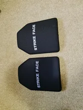 ESAPI-placa a prueba de balas, Panel balístico NIJ Nivel 4 IV alúmina y PE independiente, dos Uds. De armadura corporal talla S a XL -- Militech