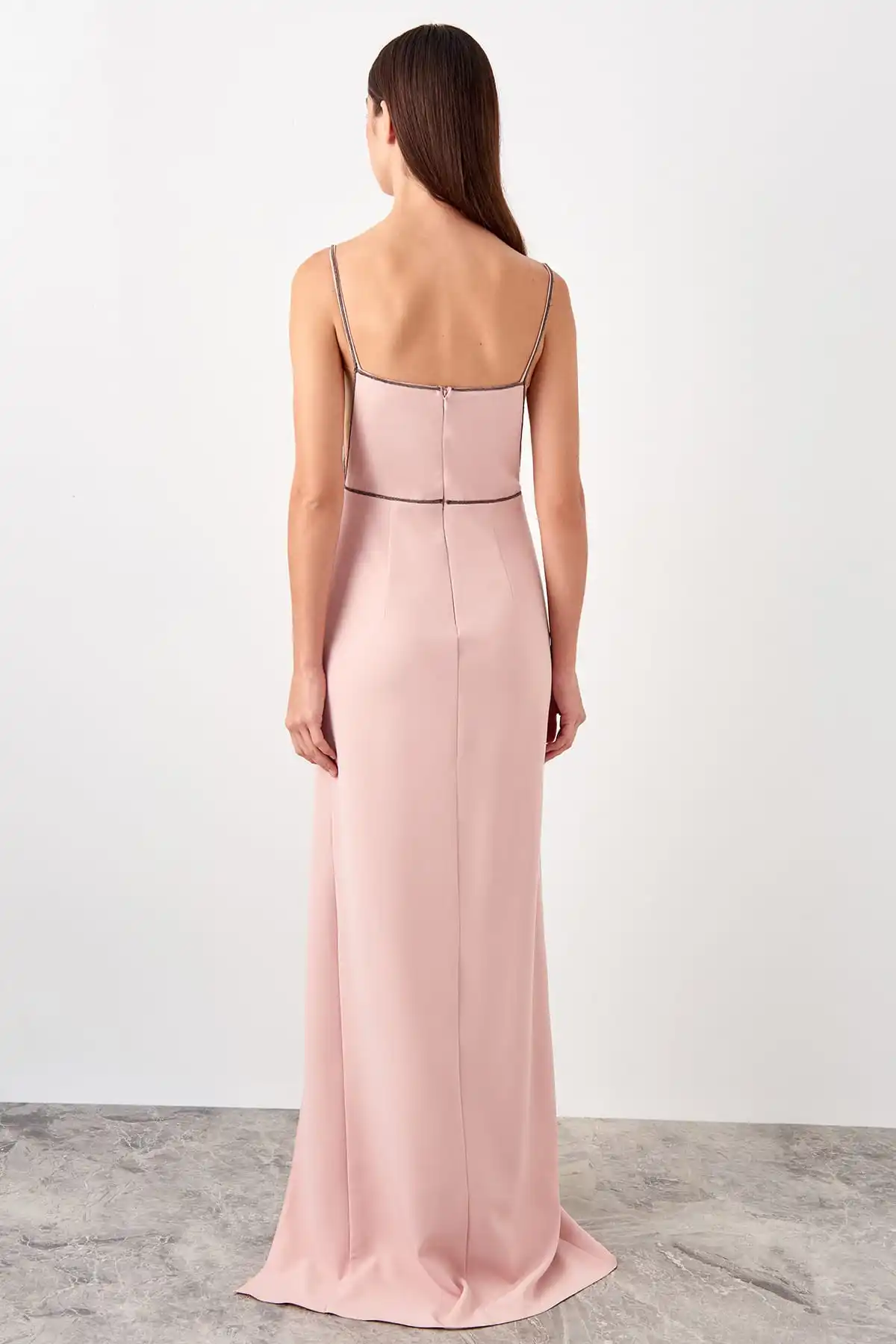 Trendyol аксессуар детальное вечернее платье TPRSS19AE0034
