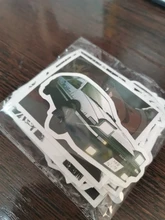 Pegatinas iniciales D para ordenador portátil, 10/30/50 Uds., bricolaje, nevera, guitarra, equipaje, monopatín, teléfono, bicicleta, impermeable, pegatina de Graffiti, juguetes para niños