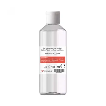 

Pack 10 PCs bactericidal hand sanitizer GEL pocket 100 ml no rinsing