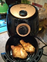 MIUI Smart Air Fryer without Oil Home Cooking MI-CYCLONE 2L Deep Fryer Cold Rolled Metal