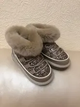 Girls Boots Toddler Children Shoes Winter Princess Fashion New Warm Fur for Rabbit-Hair