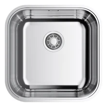 Мойка для кухни Omoikiri Omi 44-U(IF-IN Quadro нерж.сталь(нержавеющая сталь)(Встраиваемая, устойчивая к царапинам