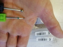 Cabezales esféricos de 4 tamaños, brocas de diamante, fresa rotativa, cutícula para manicura eléctrica uña, taladro, herramientas para uña Accesorios