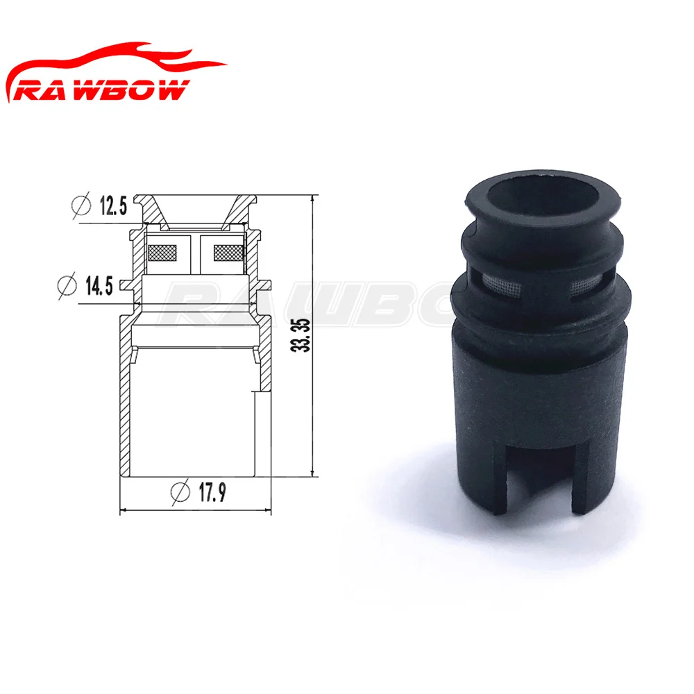 100 PCS Size 17.9*12.5*33.35mm Fuel Injector Ring Type Filter 12024