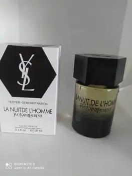 

LA NUIT DEL HOMME EAU DE TOILETTE 100 ML MALE PERFUME